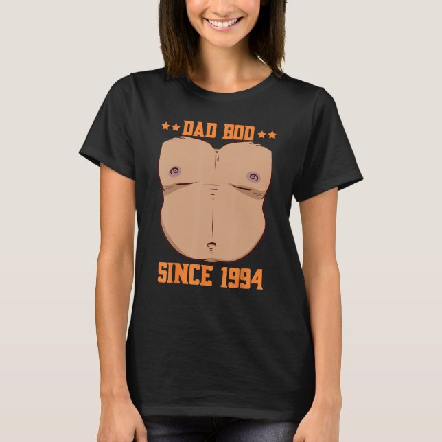 Camiseta Dad Bod Since 1994 Father s Day Beer Belly (Frente)