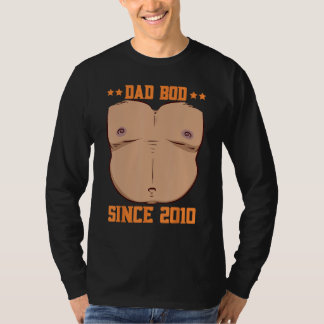 Camiseta Dad Bod Since 2010 Father s Day Beer Belly
