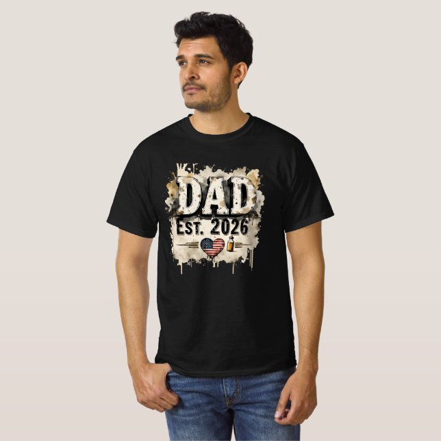 Camiseta Dad Est 2026 Tshirt (Frente Completa)