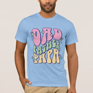 Camiseta Dad Father Papa