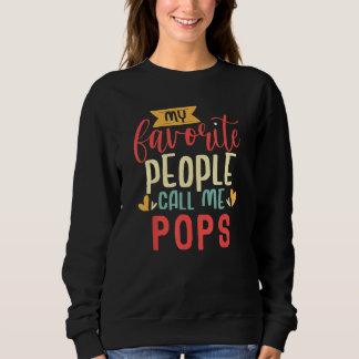Camiseta Dad Grandpa My Favorite People Call me Pops