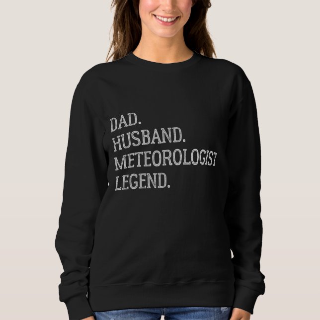 Camiseta Dad Husband Meteorologist Legend Meteorologist Dad (Frente)