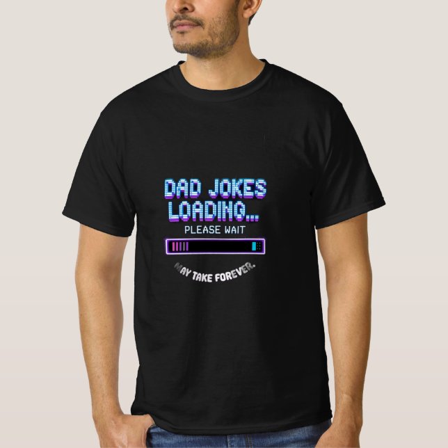 Camiseta Dad Jokes Loading (Frente)