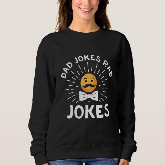 Camiseta Dad Jokes Rad Jokes Cool Daddy Chill Father (Frente)