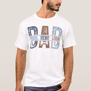 Camiseta Dad Life – Camisa Gráfica de Paternidade