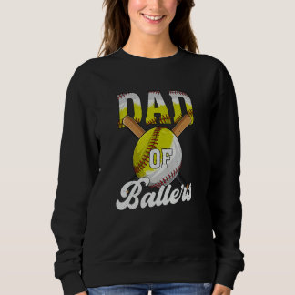 Camiseta Dad of Ballers Dad Of Baseball and Softball Playe