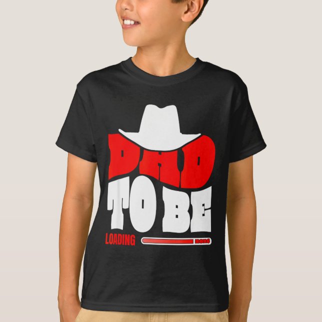 Camiseta Dad To Be 2026 Dad Loading Funny New Dad  (Frente)