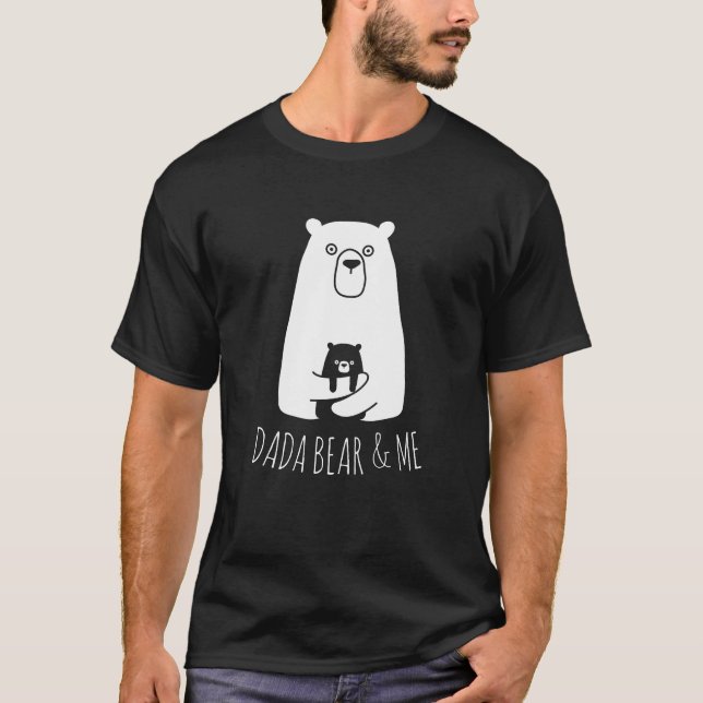 Camiseta DADA BEAR & ME | Filhos Pais Filha Filho Dada Bear (Frente)