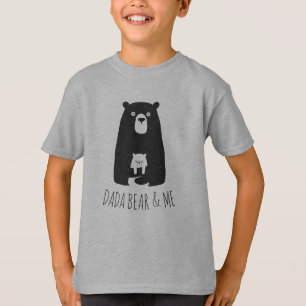 Camiseta DADA BEAR & ME   Filhos Pais Filha Filho Dada Bear