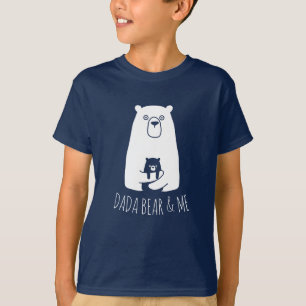 Camiseta DADA BEAR & ME   Filhos Pais Filha Filho Dada Bear