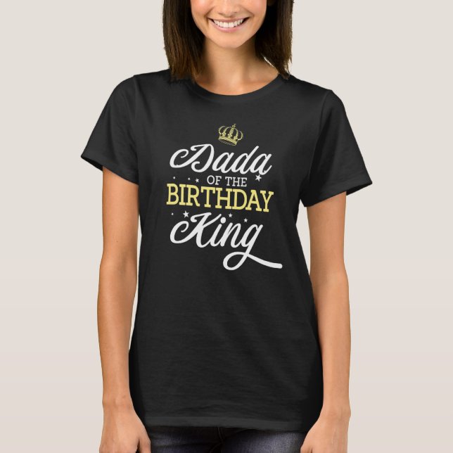 Camiseta Dada Da Celebração Do Dia do Rei (Frente)