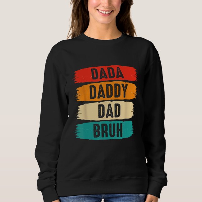 Camiseta Dada Daddy Dad Bruh (Frente)