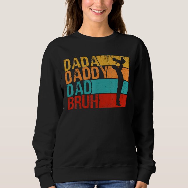 Camiseta Dada Daddy Dad Bruh Fathers Day Vintage (Frente)