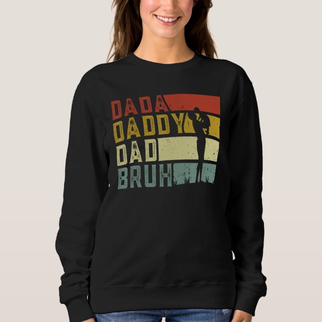 Camiseta Dada Daddy Dad Bruh Happy Funny Fathers Day 2023 (Frente)