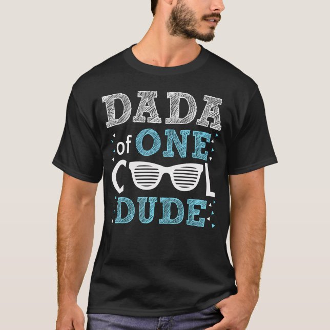 Camiseta Dada De Um Cara Legal Engraçado, Criança De Aniver (Frente)