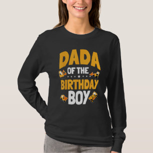 Camiseta Dada do Bday de Trabalhadores da Construção de Men