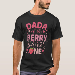 Camiseta Dada Do Berry Sweet One Strawberry Primeiro Nascim
