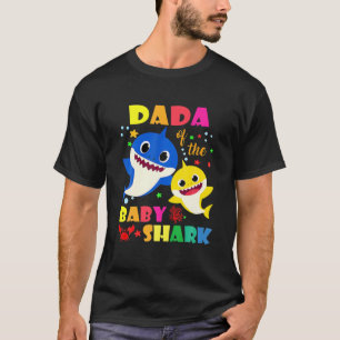 Camiseta Dada Do Pai De Tubarão De Aniversário, Mamãe Matan