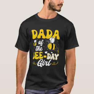Camiseta Dada do tema da Festa de aniversário das abelhas