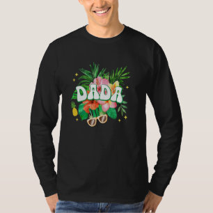 Camiseta Dada Família de Festas de aniversário Hawaii Aloha