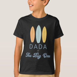 Camiseta Dada O Grande Um Surf 1º Aniversário Família Combi