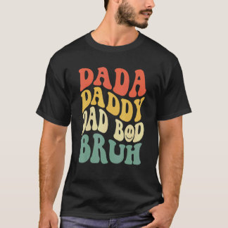 Camiseta Dada Pai Bod Bruh Dia de os pais Beer