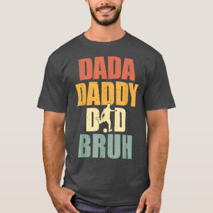 Camiseta Dada Pai Pai Bruh Pai Esporte Engraçado Pai