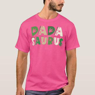 Camiseta Dada Saurus Correspondendo à Família Aniversário H