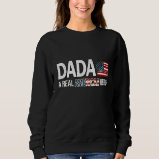 Camiseta Dada Uma Verdadeira Bandeira Americana De Herói