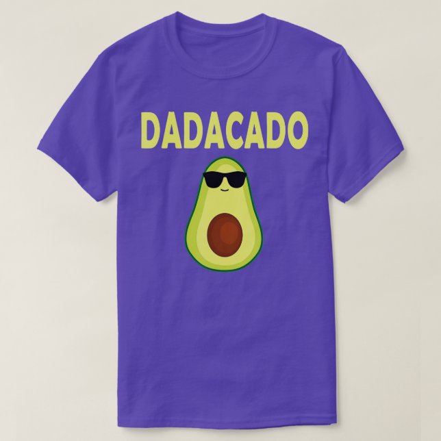 Camiseta Dadacado Funny Avocado Pai Pai Men (Frente do Design)