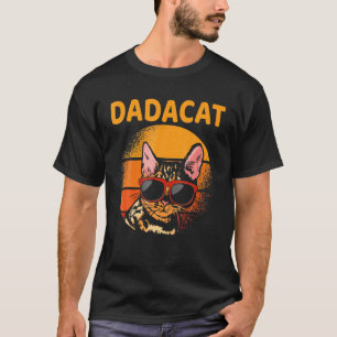 Camiseta Dadacat Vintage Pai Retro Dia de os pais Men Dis