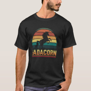 Camiseta Dadacorn Unicórnio Pai Dia dos Pais Engraçado Vint