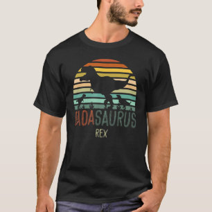 Camiseta Dadasaurus Pai Dino Fars Day S Men Dinossaur Rex
