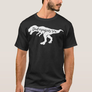 Camiseta Dadasaurus Rex Funny Pai Dinossauro