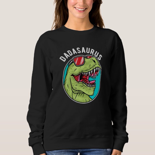 Camiseta Dadasaurus T Rex Dinossaur Dada Saurus (Frente)