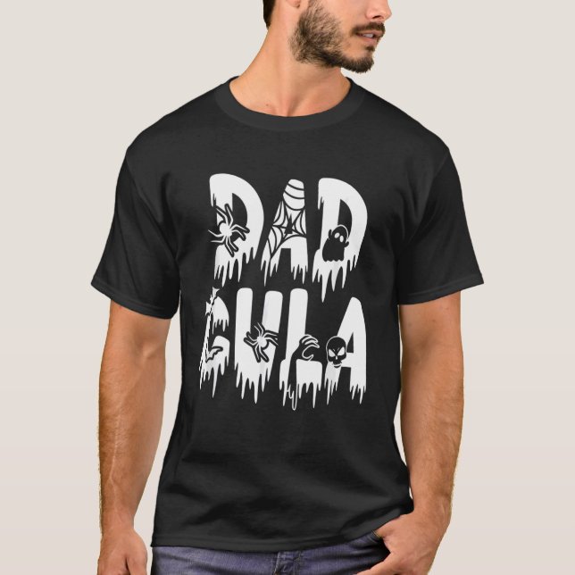 Camiseta Dadcula Pai Cula Pai Figurino Correspondência 1 (Frente)
