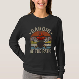 Camiseta Daddio Do Patio Grelha De CHURRASCO De Vintage