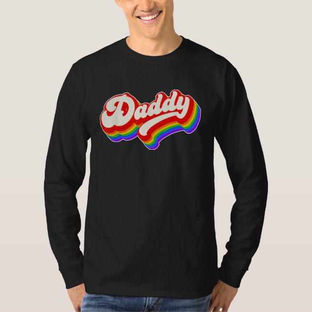 Camiseta Daddy Gifts Retro Vintage Father's Day Daddy (Frente)