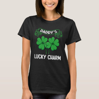 Camiseta Daddy s Lucky Charm St Patrick s Day Dad Irish Tra