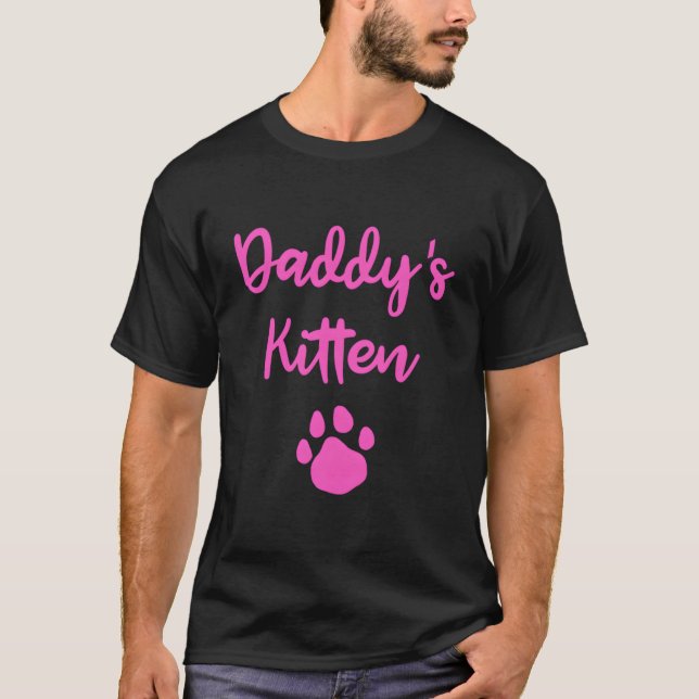 Camiseta Daddy'S Kitten Roleplay Ddlg (Frente)