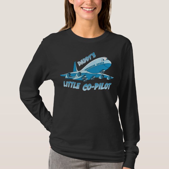 Camiseta Daddys Little Co Pilot 1 (Frente)