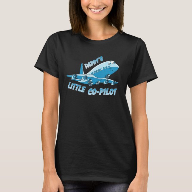 Camiseta Daddys Little Co Pilot 1 (Frente)