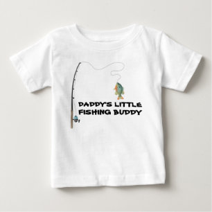 Camiseta Daddys Little Fish Buddy