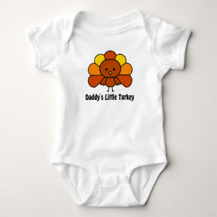 Camiseta Daddys Little Turkey