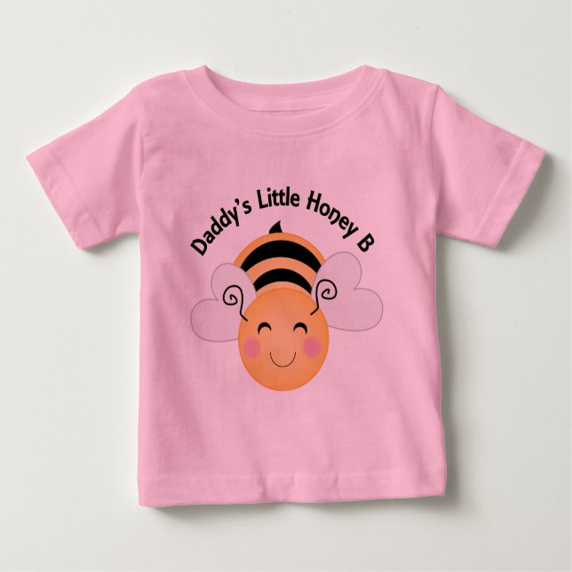 Camiseta Daddys pouca abelha do mel (Frente)