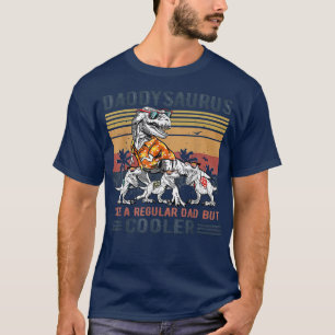 Camiseta Daddysaurus Como Um Pai Regular De Re-Dinossauro G