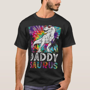 Camiseta Daddysaurus Dinossauro Papai Saurus Família Combin