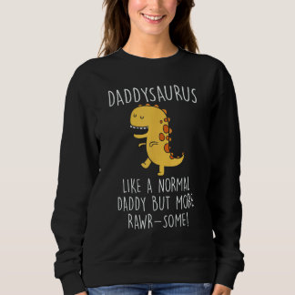Camiseta Daddysaurus Like A Normal Daddy Only More Rawr Som