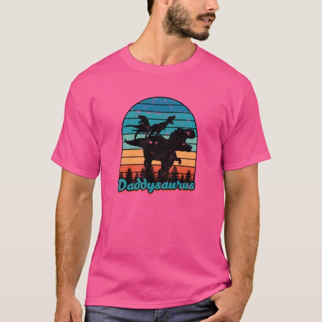 Camiseta Daddysaurus Padre (Frente)
