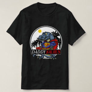 Camiseta daddysaurus, presente engraçado e incrível para 